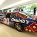A Domino's themed race car sits in the lobby at headquarters in Ann Arbor.  Melanie Maxwell I AnnArbor.com